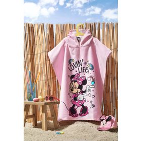 Özdilek Minnie Mouse Life Disney Lisanslı 4/9 Yaş Kadife Çocuk Panço