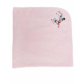 Özdilek Minnie Mouse Pembe Bebek Banyo Havlusu