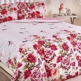 Özdilek Modaletto Breezy Pembe Tek Kişilik Nevresim Takımı