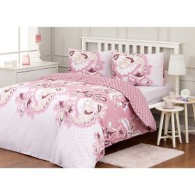 Özdilek Modaletto Fashion Ornament - 160 x 220 cm - Pembe Nevresim Takımı