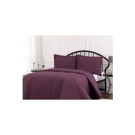 Özdilek Naive Mürdüm 180X250 Tek Kişilik Nakışlı Yatak Örtüsü