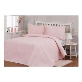 Özdilek Nakışlı Care 250x260 cm Pudra Çift Kişilik Yatak Örtüsü