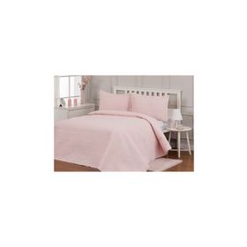 Özdilek Nakışlı Care 250x260 cm Pudra Çift Kişilik Yatak Örtüsü