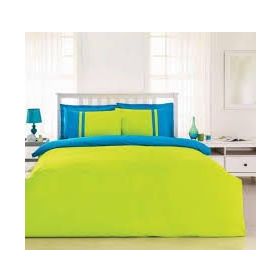 Özdilek Neon Yeşil Mavi Çift Kişilik 240 x 260 cm Nevresim Takımı