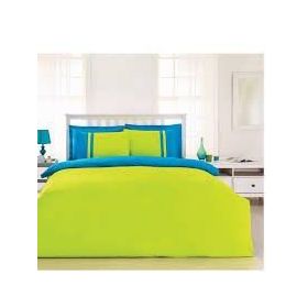 Özdilek Neon Yeşil Mavi Çift Kişilik 240 x 260 cm Nevresim Takımı