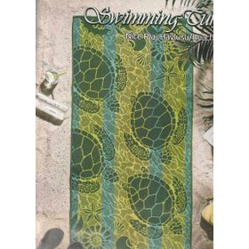 Özdilek Nice Swimming Turtles 70x150 cm Plaj Havlusu