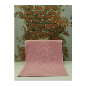 Özdilek Ornament 2 Adet Koyu Pembe Ayak Havlusu