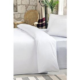 Özdilek Otel Ranforce Beyaz Tek Kişilik Nevresim Takım
