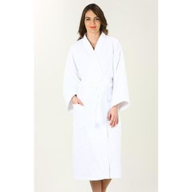 Özdilek Otel Tipi Beyaz Kimono Bornoz