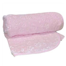 Özdilek Peluş Pembe Bebek Battaniyesi