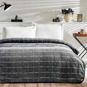 Özdilek Prime Masculine Plate Baskılı Tek Kişilik Battaniye