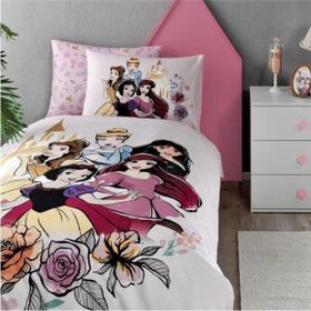 Özdilek Princess Car Pembe Rose Lisanslı Tek Kişilik Nevresim Takımı