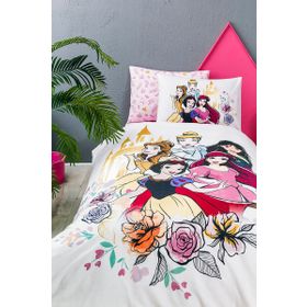 Özdilek Princess Rose Lisanslı Lastikli Çarşaf Tek Kişilik Nevresim Takımı