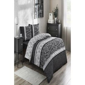 Özdilek Puffy Epoch Gri Çift Kişilik Nevresim Takımı