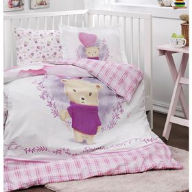 Özdilek Purple Lover Bebek Nevresim Takımı