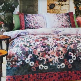 Özdilek Ranforce Çift Kişilik Rosebud Pembe Nevresim Takımı