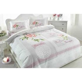 Özdilek Ranforce Çift Kişilik Vintage Rosa Ranforce Nevresim Takımı