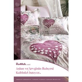 Özdilek Ranforce Garden Of Love Çift Kişilik Nevresim Takımı