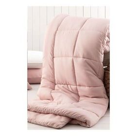 Özdilek Ranforce Pembe Çift Kişilik Yorgan