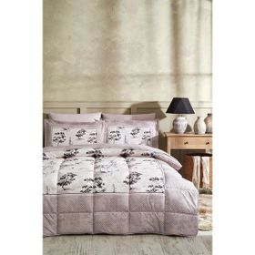 Özdilek Ranforce Pudra Çift Kişilik Toile De Jouy Uyku Seti