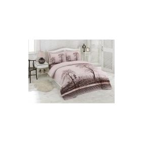 Özdilek Ranforce Wood (Floral) çift Kişilik Nevresim Takımı
