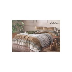 Özdilek Roheline Soft Life Saten Çift Kişilik Nevresim Takımı