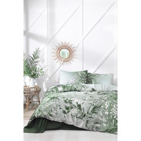 Özdilek Roheline Soft Life Saten Çift Kişilik Nevresim Takımı