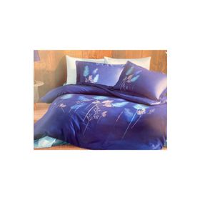 Özdilek Saten Pastoral Moonlight Pastoral Çift Kişilik Nevresim Takımı