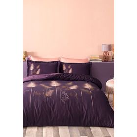 Özdilek Saten Pastoral Soft Leaf Pastoral Çift Kişilik Nevresim Takımı