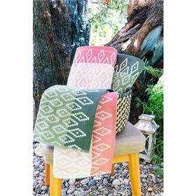 Özdilek Seam Best Pembe Yeşil Banyo Hamam Seti