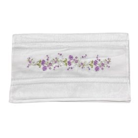 Özdilek Seda Nakışlı Gümüş 1 Adet 50x90 cm El-Yüz Havlusu