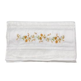 Özdilek Seda Nakışlı Gümüş 1 Adet 50x90 cm El-Yüz Havlusu