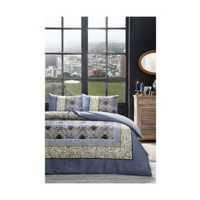Özdilek Soft Life Classic Saten Petrol 200 x 220 cm Çift Kişilik Nevresim Takımı