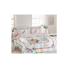 Özdilek Soft Life Vinca Saten Çift Kişilik Nevresim Takımı