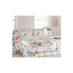 Özdilek Soft Life Vinca Saten Çift Kişilik Nevresim Takımı