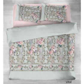 Özdilek Soft Life Vital Mint Saten Çift Kişilik Nevresim Takımı