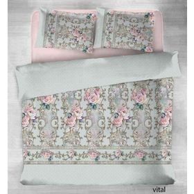 Özdilek Soft Life Vital Mint Saten Çift Kişilik Nevresim Takımı