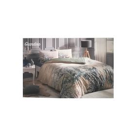 Özdilek Softlife Giardino Çift Kişilik Yeşil Saten 200x220 cm Nevresim Takımı