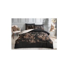 Özdilek Softlife Saten CK Siyah Preto Çift Kişilik Nevresim Takımı