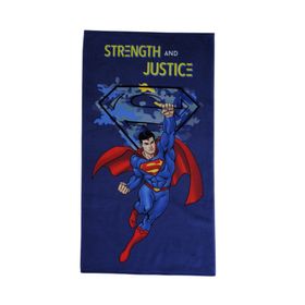 Özdilek Superman Justice Lisanslı Kadife 70x130 cm Plaj Havlusu