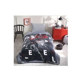 Özdilek Superman Steel Lisanslı 160x220 Tek Kişilik Çocuk Battaniyesi