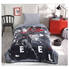 Özdilek Superman Steel Lisanslı 160x220 Tek Kişilik Çocuk Battaniyesi