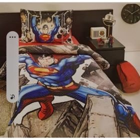 Özdilek Superman Stone Tek Kişilik 120x180 cm Açık Kahverengi Kapitone Nevresim Takımı