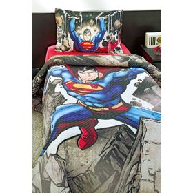 Özdilek Superman Stone Tek Kişilik Lisanslı Kapitone Çocuk Nevresim Takımı