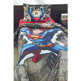 Özdilek Superman Stone Tek Kişilik Lisanslı Kapitone Çocuk Nevresim Takımı