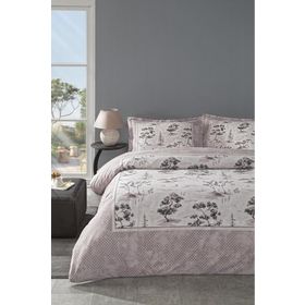 Özdilek Toile De Jouy Pudra Çift Kişilik Ranforce Nevresim Takımı