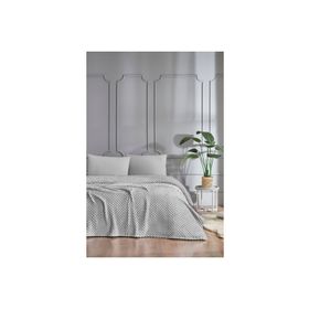 Özdilek Tomurcuk Gri 200x220 cm Çift Kişilik Battaniye