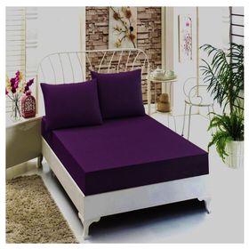 Özdilek Trend Yastık Kılıflı Mürdüm Tek Kişilik 100x200 cm Çarşaf