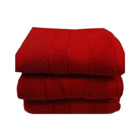 Özdilek Trendy 2 Adet Kırmızı 50x90 cm El Yüz Havlusu