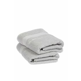 Özdilek Trendy 2x50x90 cm Açık Gri Havlu